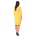 Embroidered dress "Yellow Edge"